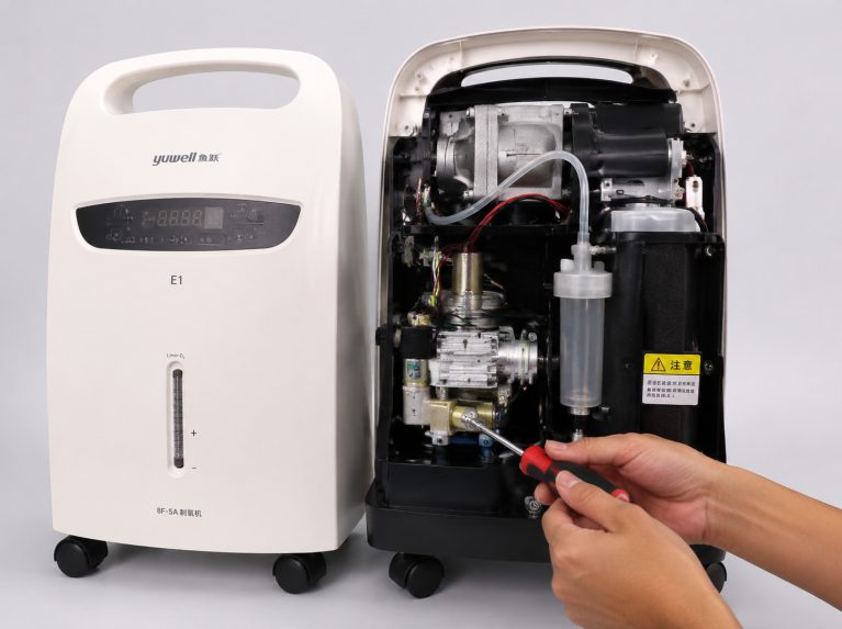 常德鱼跃制氧机E1/E2/E3/E4故障代码维修